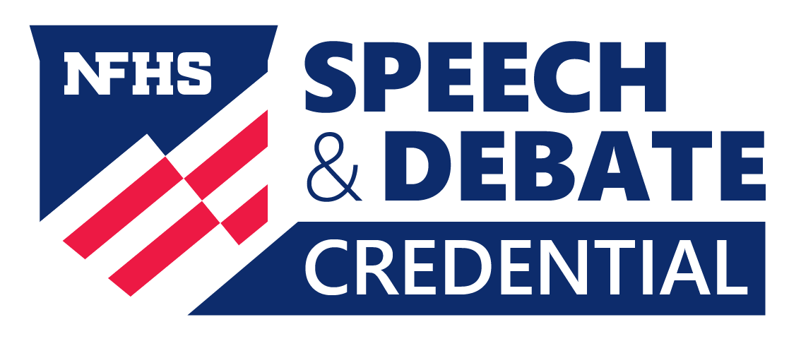 NFHS Speech and Debate Credential-logo