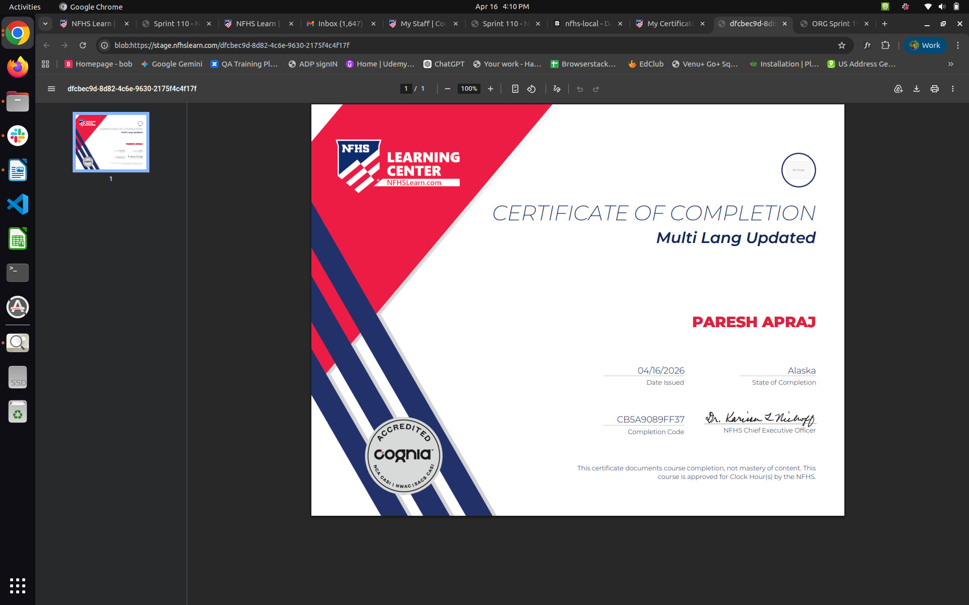 paid course